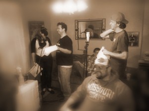 The Lady Starr, Space Ranger cast performing.